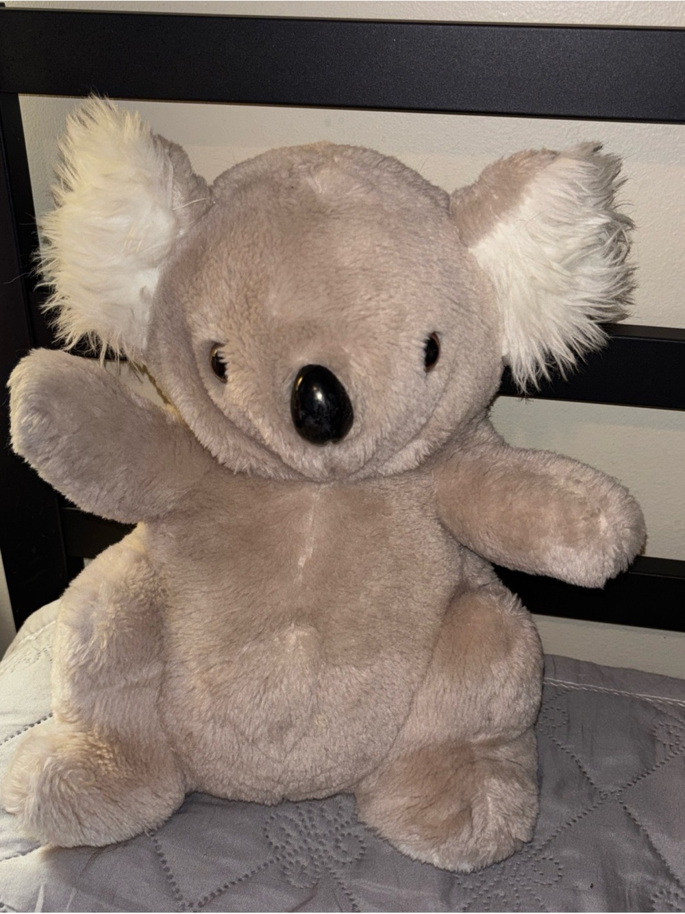 Plush Taupe Koala Stuffed Animal - Soft Cuddly Toy